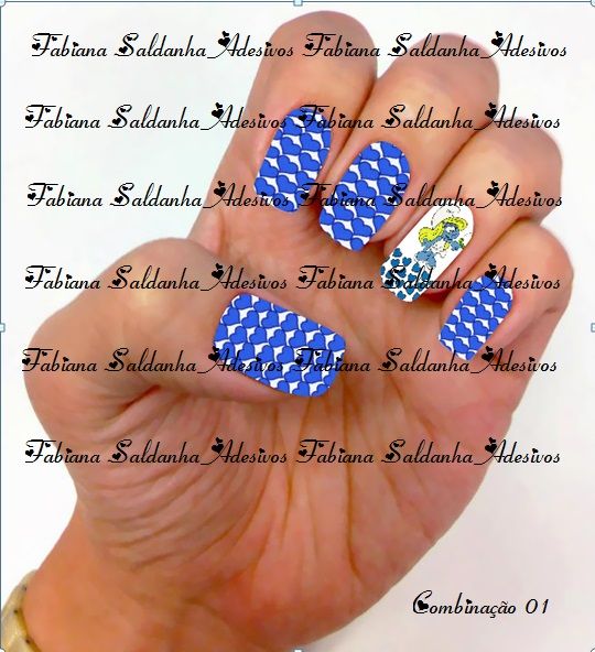 Adesivo Azul
