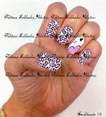 Animal Print Roxo
